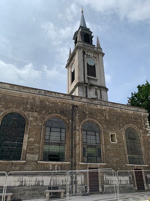 conservation and restoration of st lawrence jewry in london