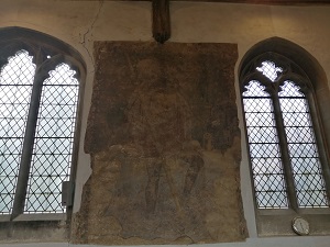 15th century medieval wall paintings restoration