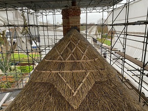 new thatched roof, thatch roofing