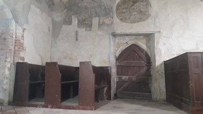 boxed box church pews restoration