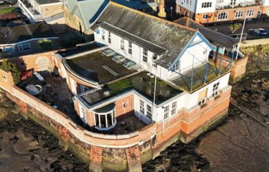 Burnham-on-Crouch, Essex property, undergoing restoration by Bakers of Danbury heritage building contractors