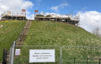 Waytemore Castle in Bishop's Stortford, Hertfordshire