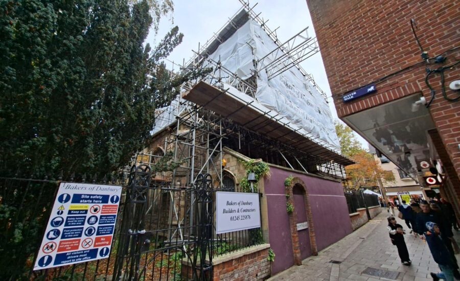 Roof Restoration at Holy Trinity Church Colchester